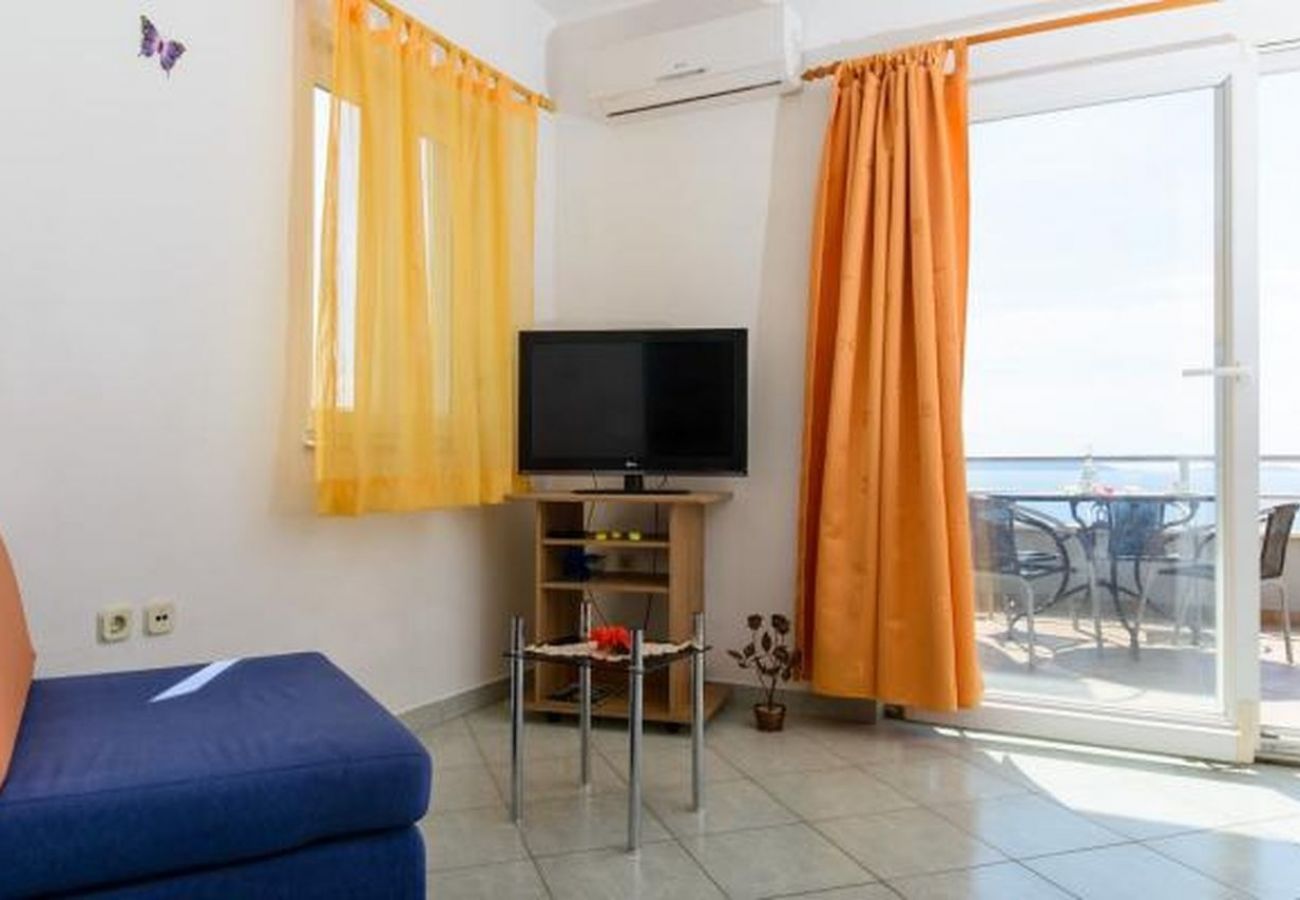 Apartamento en Okrug Gornji - Apartamento en Okrug Gornji con Seaview, Terraza, Acondicionador, WIFI (5049-3)