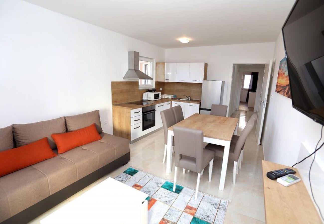 Apartamento en Okrug Gornji - Apartamento en Okrug Gornji con Seaview, Terraza, Acondicionador, WIFI (5059-1)