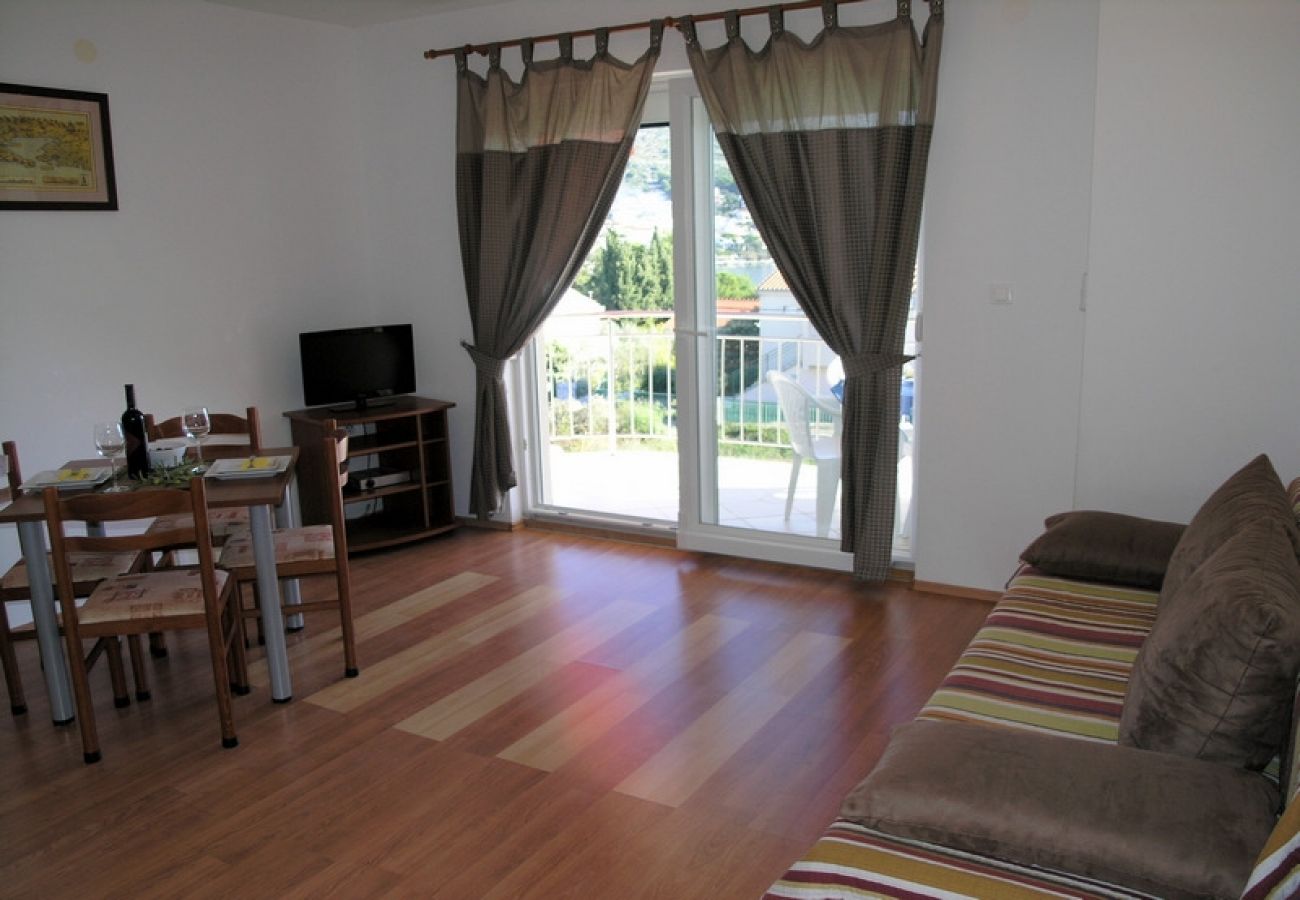 Apartamento en Okrug Gornji - Apartamento en Okrug Gornji con Seaview, Terraza, Acondicionador, WIFI (5069-3)