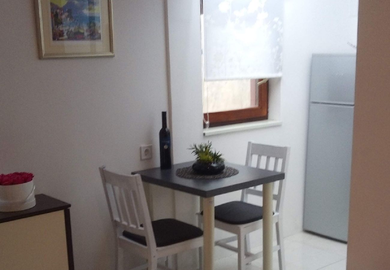 Apartamento en Privlaka - Apartamento en Privlaka con Seaview, Terraza, Acondicionador, WIFI (3591-3)