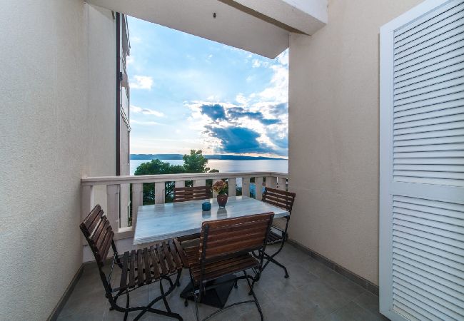 Apartamento en Brela - Apartamento en Brela con Seaview, Terraza, Acondicionador, WIFI (201-10) Apartamento en Brela - Apartamento en Brela con Seaview, Terraza, Acondicionador, WIFI (201-10)