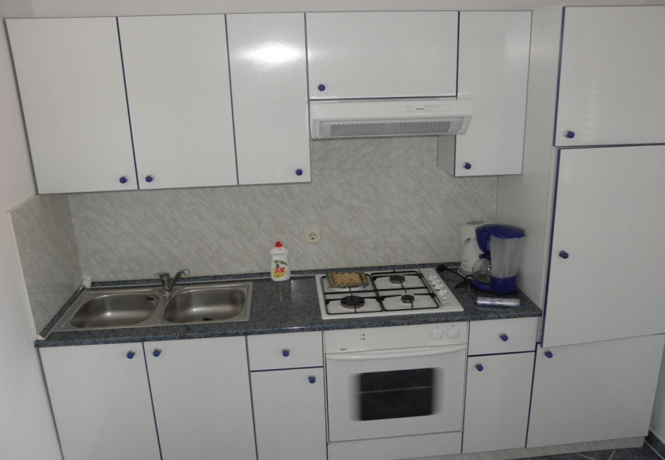 Apartamento en Lopar - Apartamento en Lopar con Seaview, Terraza, WIFI, Lavadora (593-2)