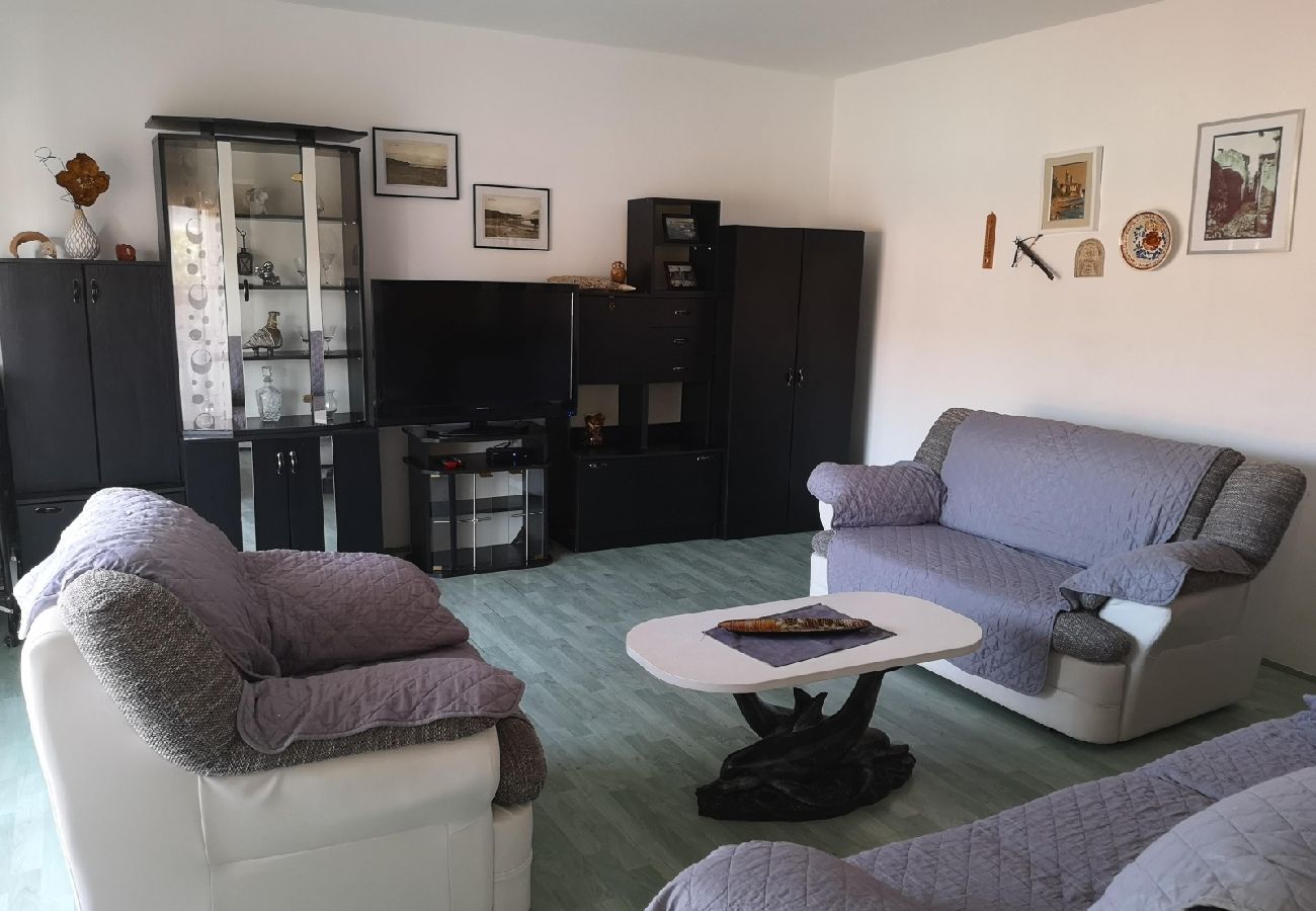 Apartamento en Lopar - Apartamento en Lopar con Seaview, Terraza, WIFI, Lavadora (593-1)