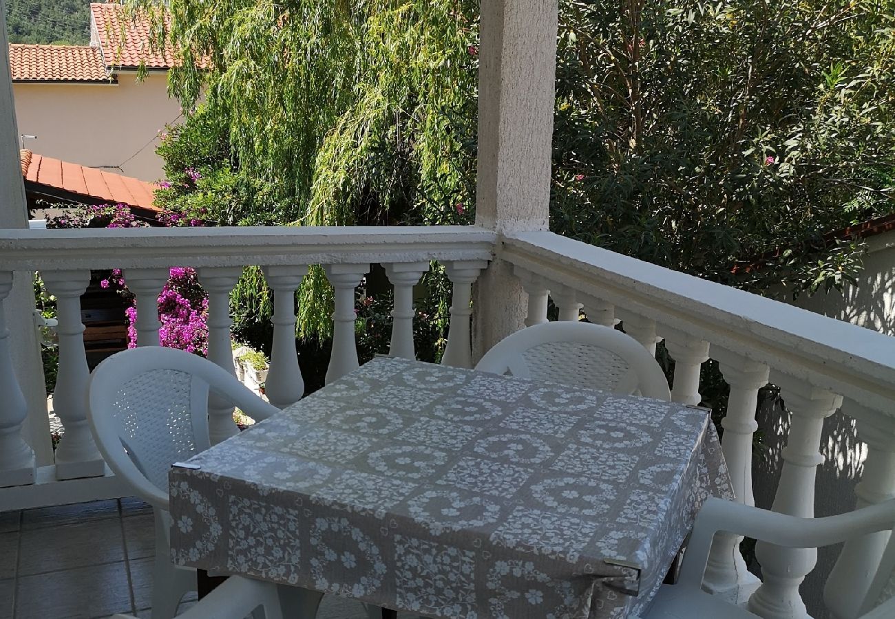 Apartamento en Lopar - Apartamento en Lopar con Seaview, Terraza, WIFI, Lavadora (593-1)