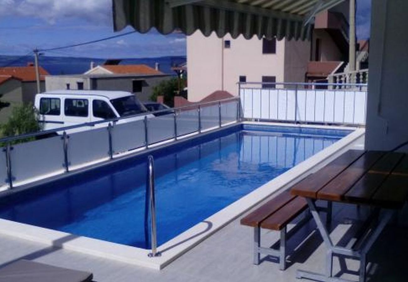 Apartamento en Dugi Rat - Apartamento en Dugi Rat con Seaview, Terraza, Acondicionador, WIFI (5112-1)