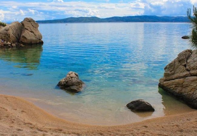 Apartamento en Brela - Apartamento en Brela con Seaview, Balcón, Acondicionador, WIFI (5122-2) Apartamento en Brela - Apartamento en Brela con Seaview, Balcón, Acondicionador, WIFI (5122-2)