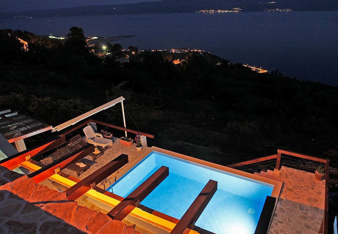 Casa en Dugi Rat - Casa de vacaciones en Sumpetar Jesenice con Seaview, Terraza, Acondicionador, WIFI (5133-1) Casa en Dugi Rat - Casa de vacaciones en Sumpetar Jesenice con Seaview, Terraza, Acondicionador, WIFI (5133-1)