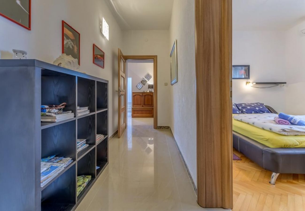 Apartamento en Arbanija - Apartamento en Arbanija con Seaview, Terraza, Acondicionador, WIFI (5138-2)