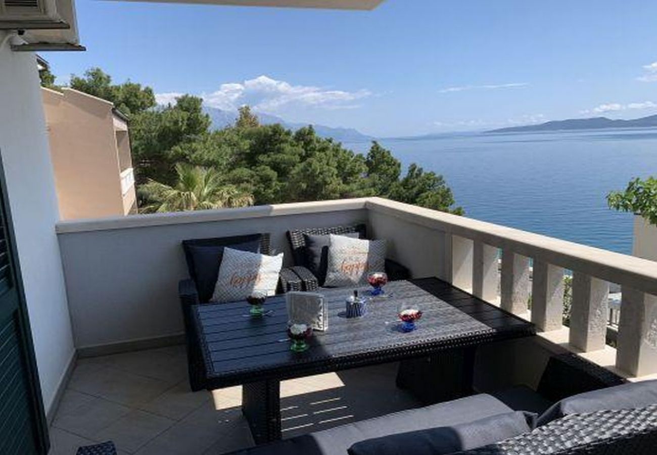 Apartamento en Mimice - Apartamento en Medići con Seaview, Balcón, Acondicionador, WIFI (907-4)
