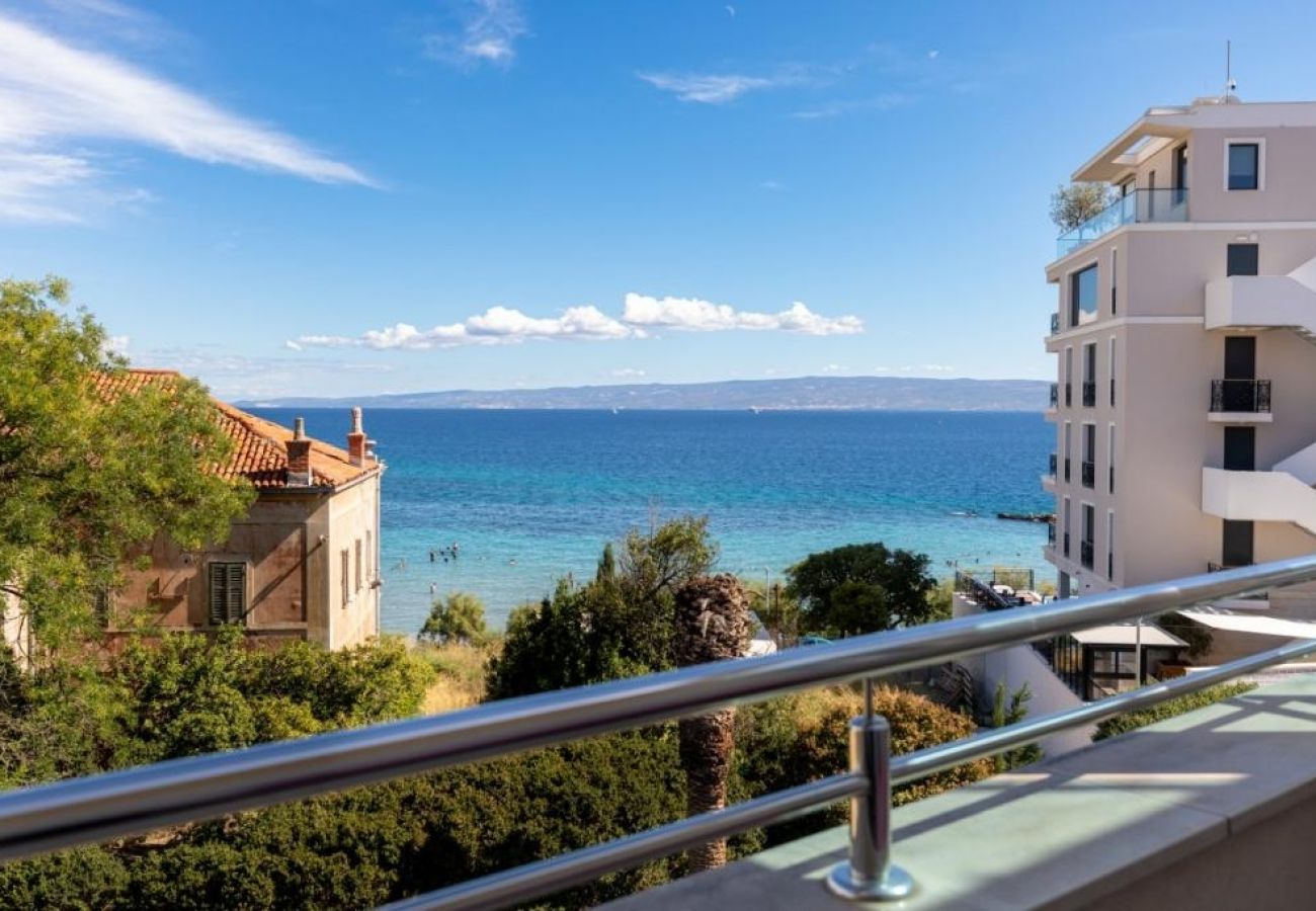 Apartamento en Split - Apartamento en Split con Seaview, Balcón, Acondicionador, WIFI (5141-1)