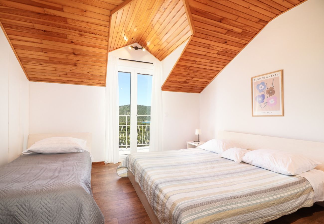 Apartamento en Primošten - Apartamento en Primošten con Seaview, Terraza, Acondicionador, WIFI (5162-2)