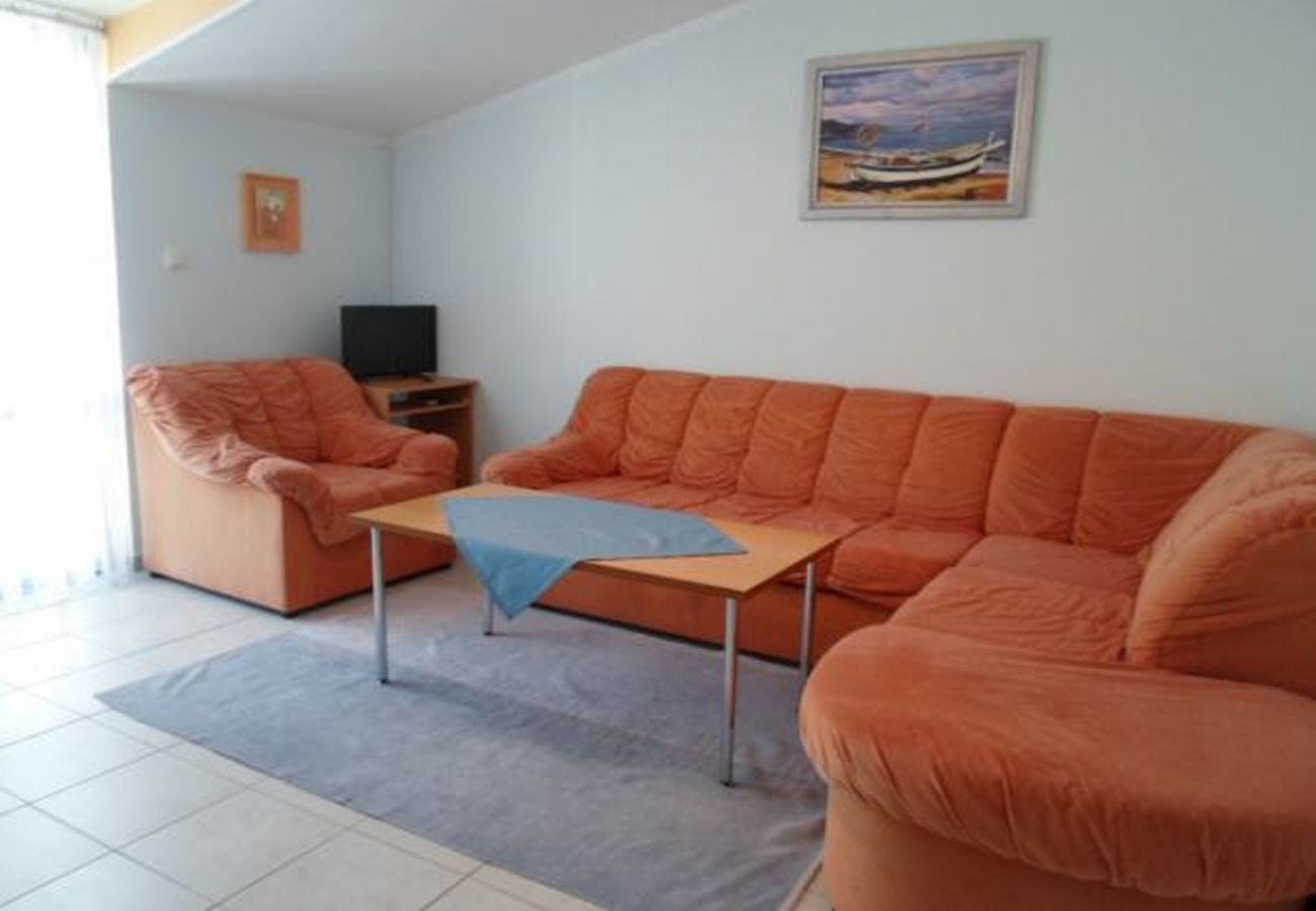 Apartamento en Rogoznica - Apartamento en Rogoznica con Seaview, Balcón, Acondicionador, WIFI (5153-4)