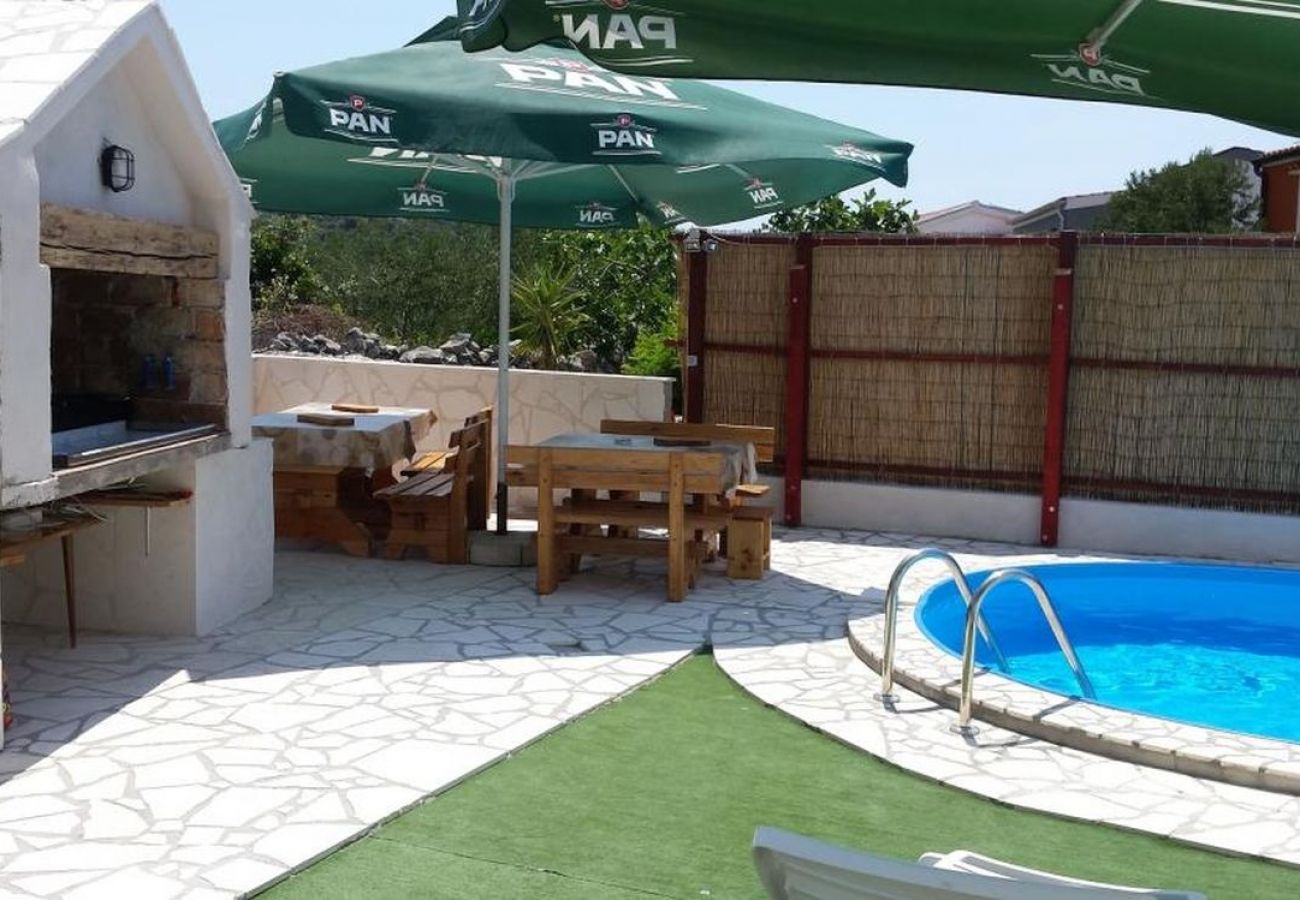 Apartamento en Ražanj - Apartamento en Ražanj con Terraza, Acondicionador, WIFI, Lavadora (4773-4)