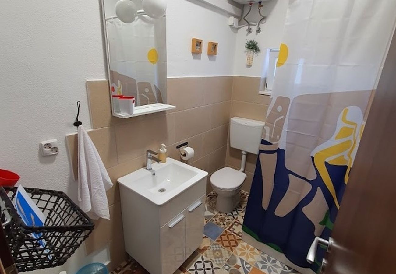 Apartamento en Rogoznica - Apartamento en Rogoznica con Terraza, Acondicionador, WIFI (5170-1)