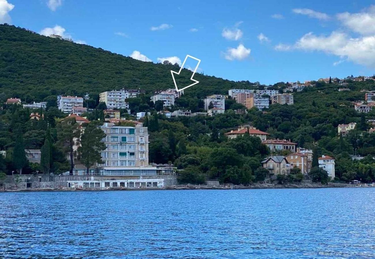 Apartamento en Opatija - Apartamento en Opatija con Balcón, Acondicionador, WIFI, Lavadora (5175-1)