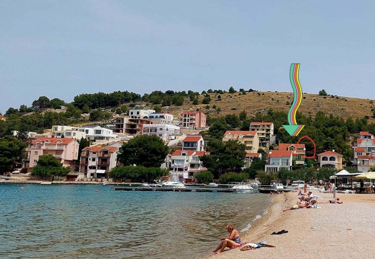 Apartamento en Žaborić - Apartamento en Žaborić con Seaview, Balcón, Acondicionador, WIFI (5177-3)