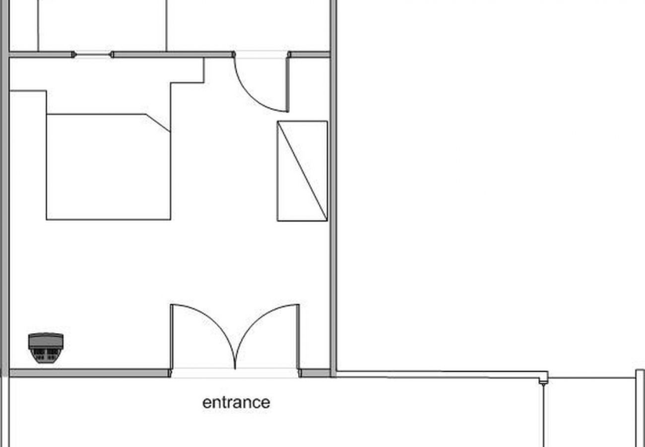 Apartamento en Saplunara - Apartamento en Saplunara con Seaview, Terraza, Acondicionador, WIFI (5197-4)