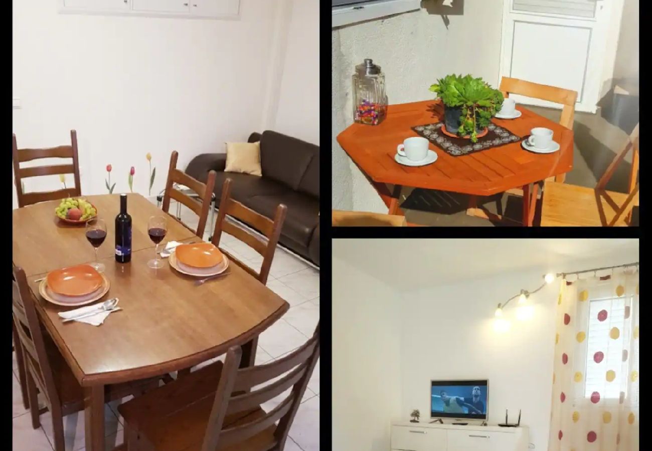 Apartamento en Split - Apartamento en Split con Terraza, Acondicionador, WIFI, Lavadora (5222-1)