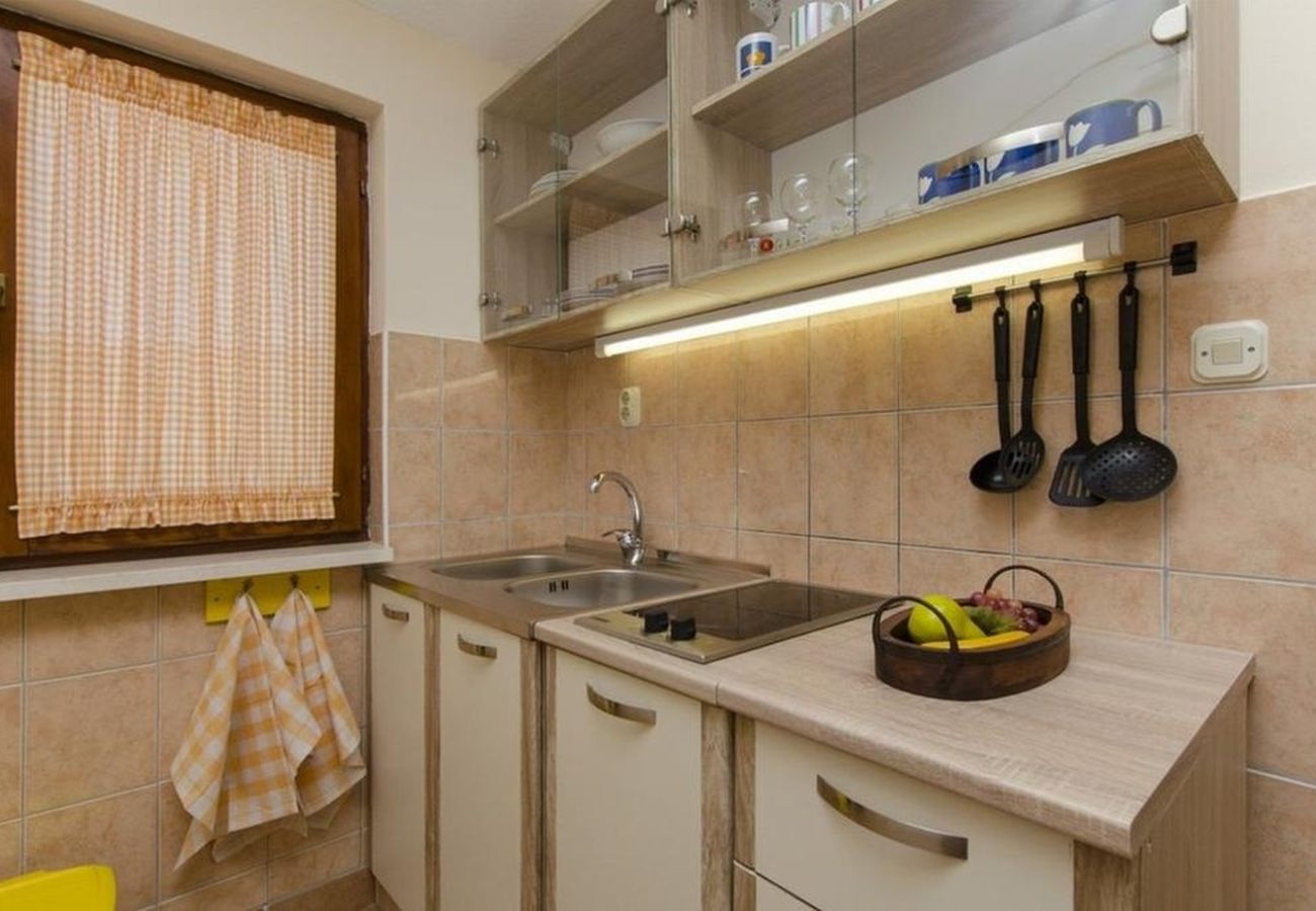 Estudio en Ražanj - Apartamento Estudio en Ražanj con Seaview, Terraza, Acondicionador, WIFI (4597-3)