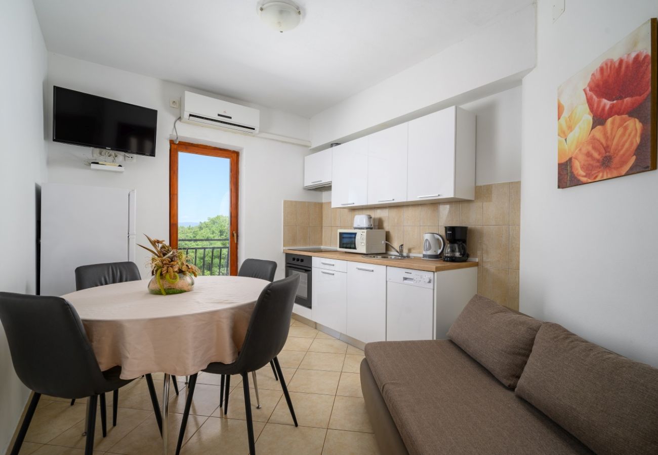Apartamento en Drenje - Apartamento de vacaciones en Drenje con vista al mar, terraza, aire acondicionado y Wi-Fi (5235-6)