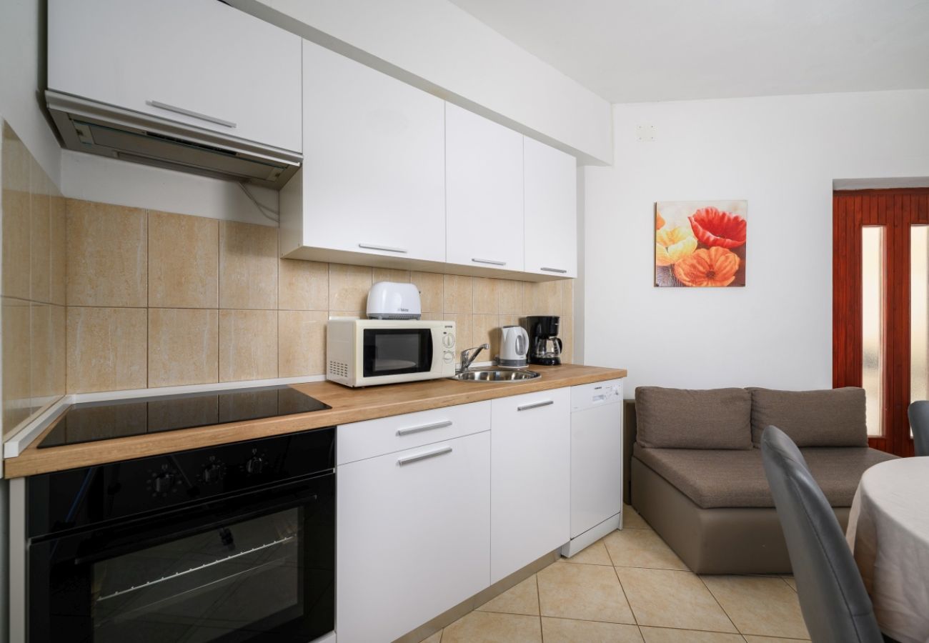 Apartamento en Drenje - Apartamento de vacaciones en Drenje con vista al mar, terraza, aire acondicionado y Wi-Fi (5235-6)