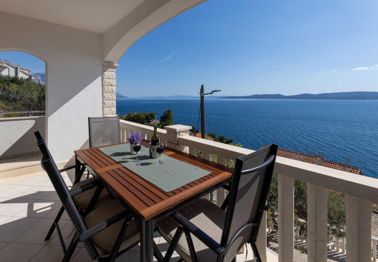Apartamento en Pisak - Apartamento en Pisak con vistas al mar, terraza, aire acondicionado y Wi-Fi (4871-5)