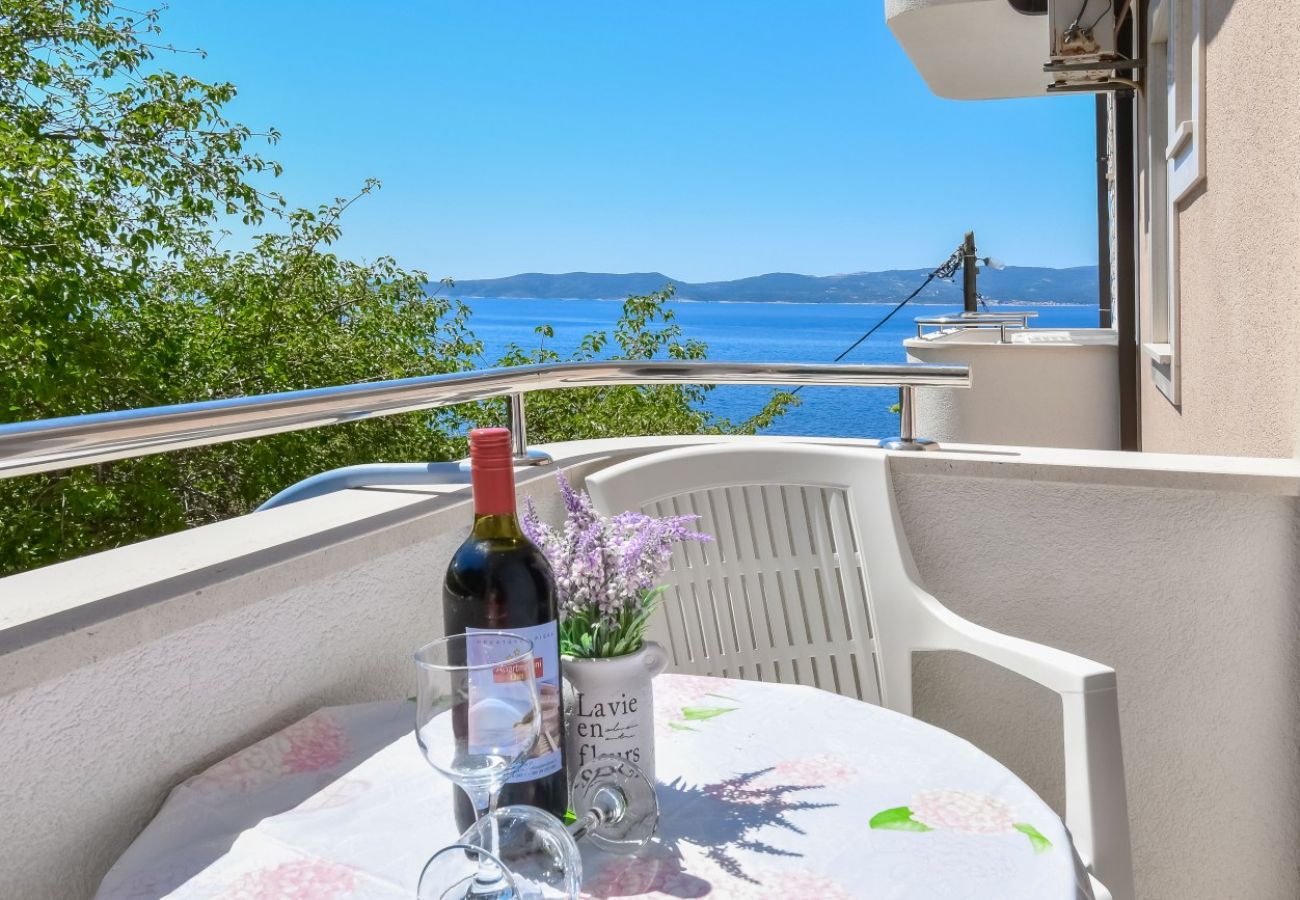 Apartamento en Pisak - Apartamento en Pisak con vistas al mar, terraza, aire acondicionado y Wi-Fi (4871-5)