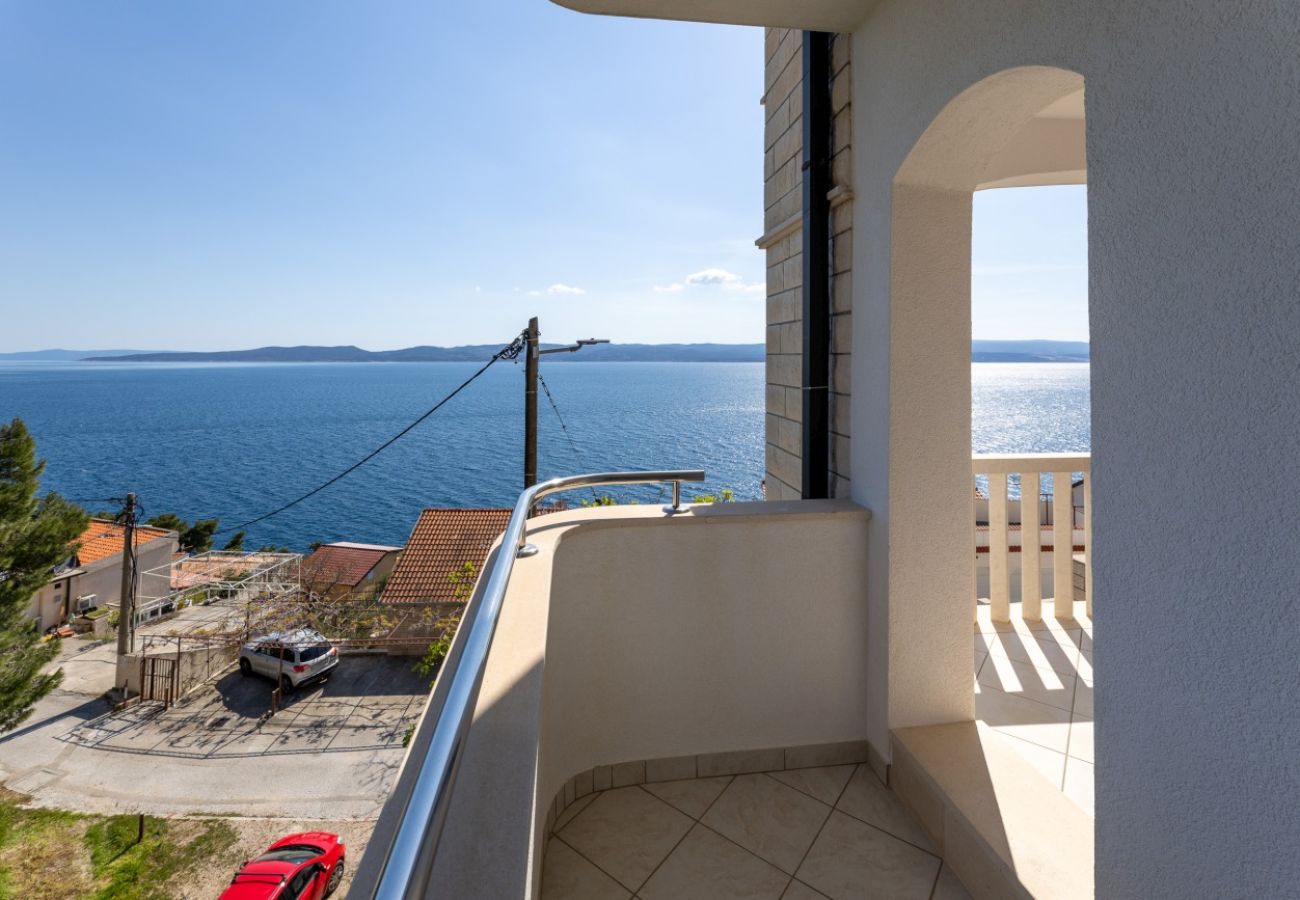 Apartamento en Pisak - Apartamento en Pisak con vistas al mar, terraza, aire acondicionado y Wi-Fi (4871-5)