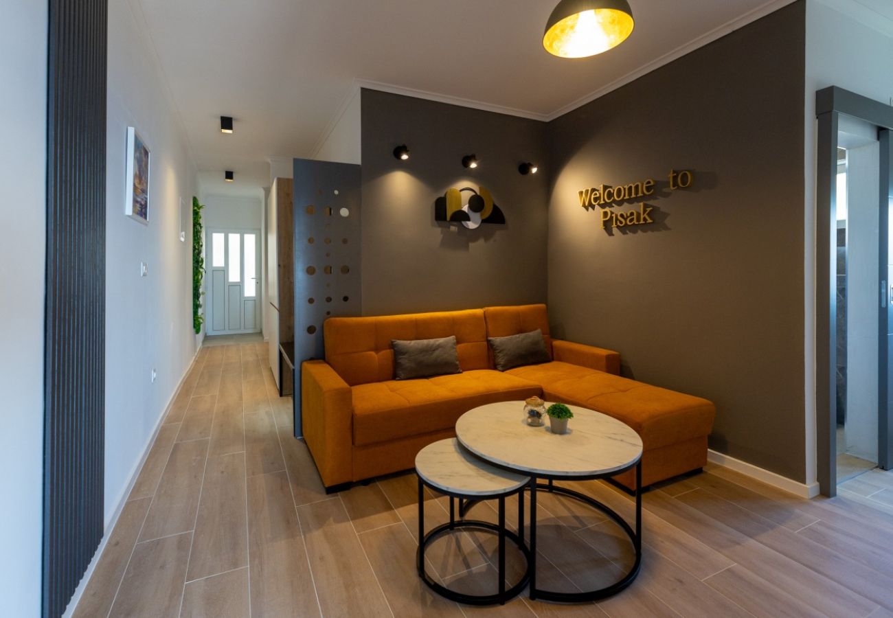 Apartamento en Pisak - Apartamento en Pisak con vistas al mar, terraza, aire acondicionado y Wi-Fi (4871-5)