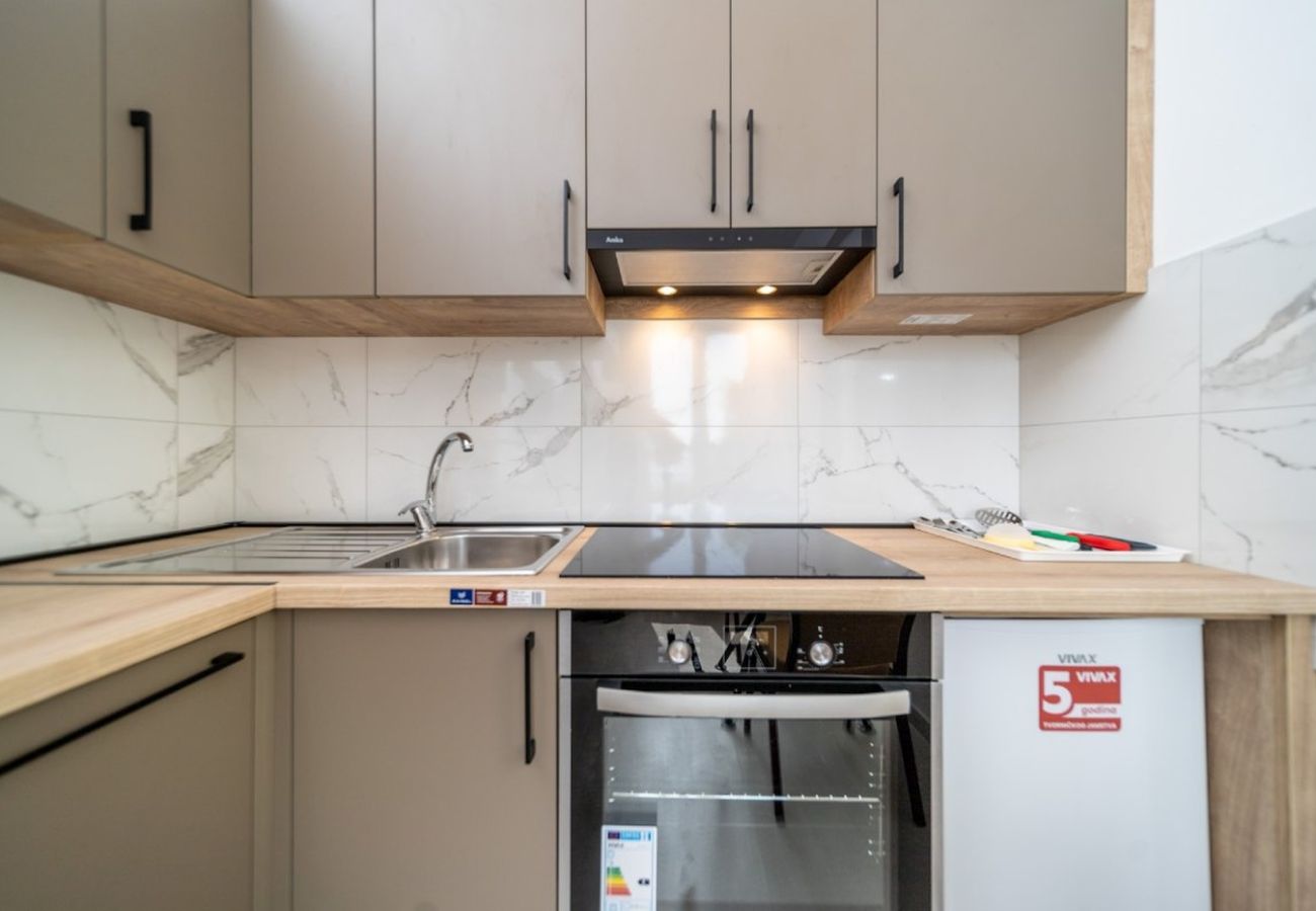 Apartamento en Rab - Apartamento en Barbat con vistas al mar, lavavajillas, aire acondicionado (660-6) Apartamento en Rab - Apartamento en Barbat con vistas al mar, lavavajillas, aire acondicionado (660-6)