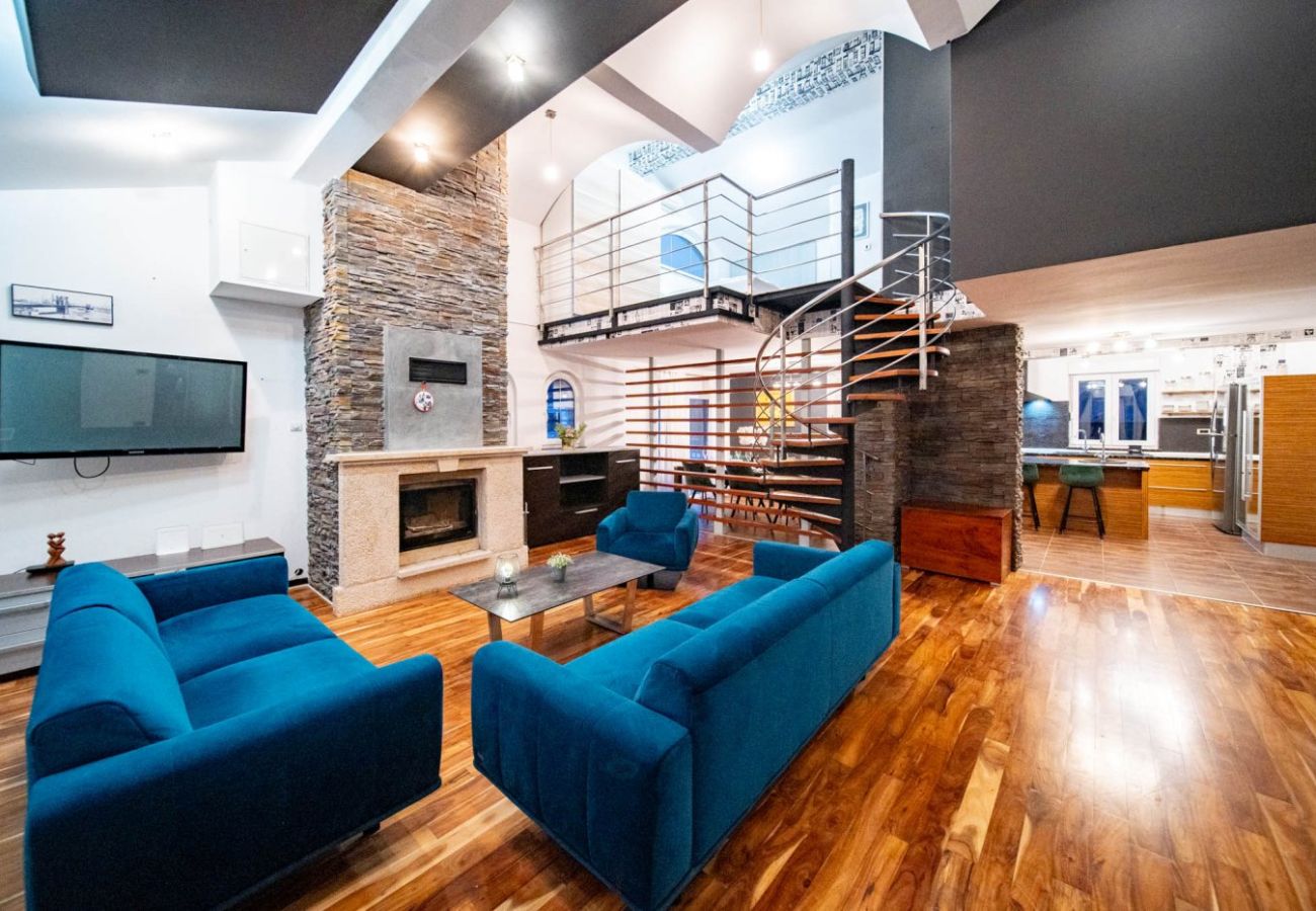 Apartamento en Lopar - Apartamento vacacional en Lopar con terraza, aire acondicionado, Wi-Fi y vista al mar (4738-7)