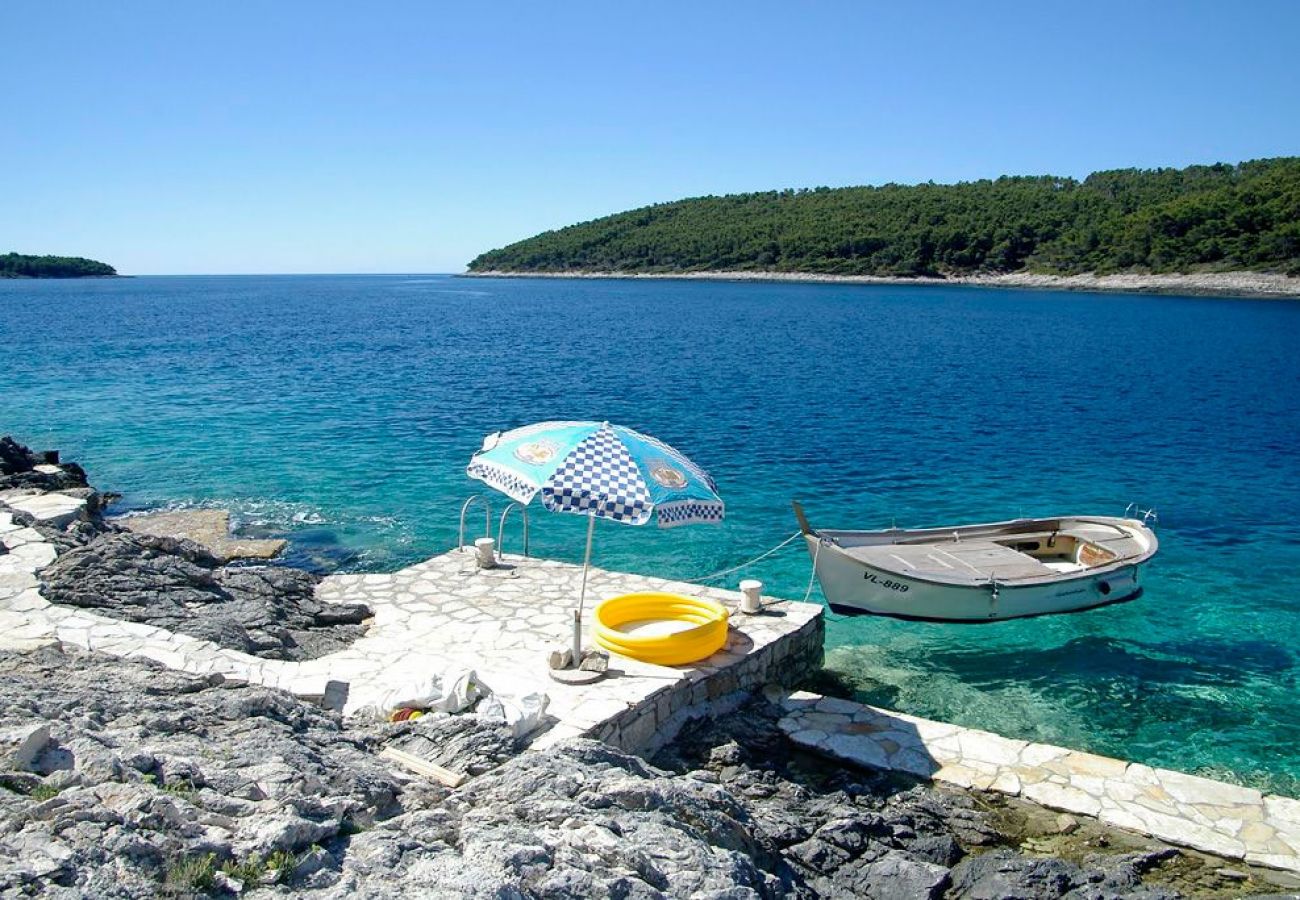 Maison à Vela Luka - Maison de vacances dans Tri Porte (Potirna) avec vue mer, terrasse, Climatisation, WIFI (39-1)