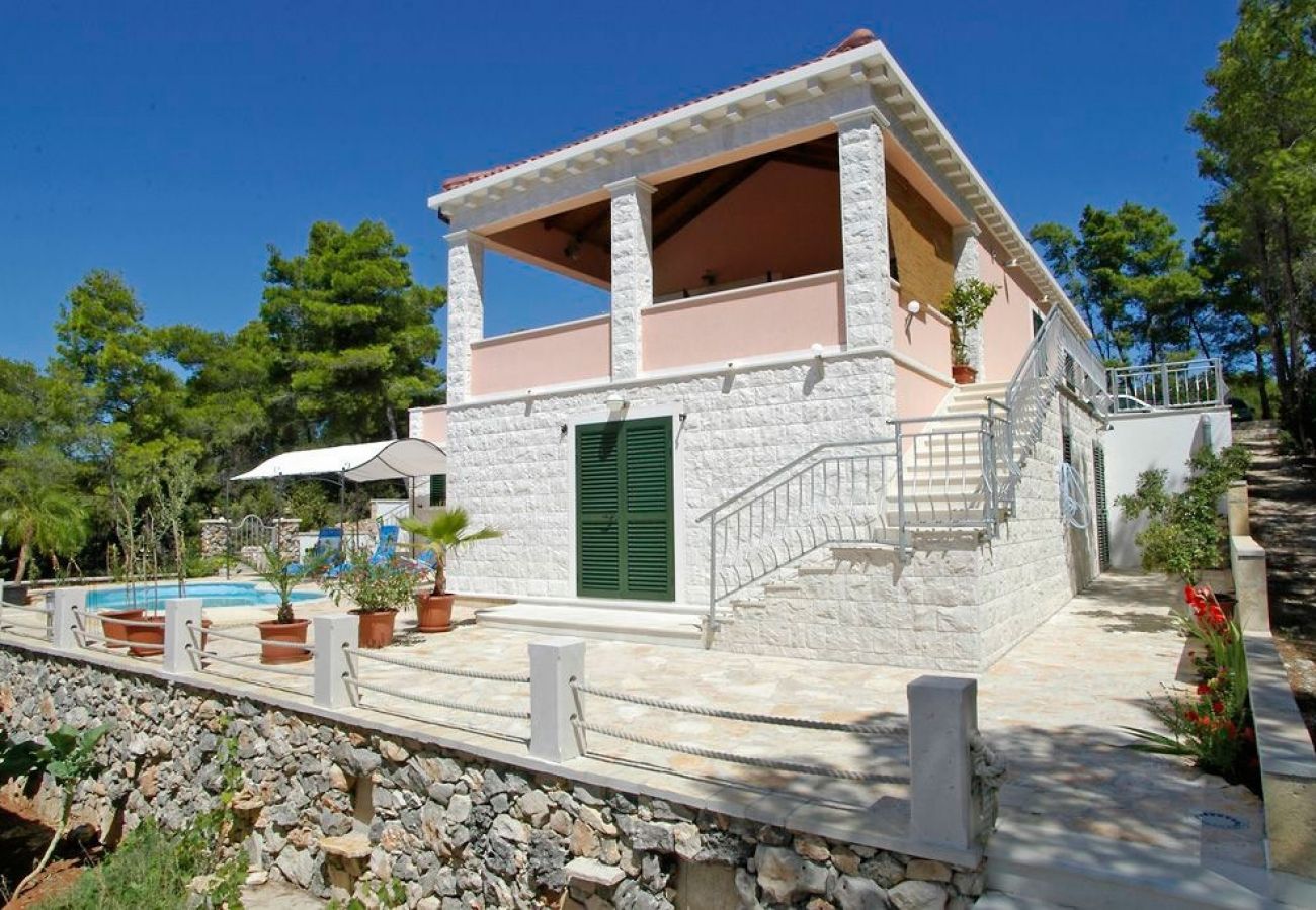 Maison à Vela Luka - Maison de vacances dans Tri Porte (Potirna) avec vue mer, terrasse, Climatisation, WIFI (39-1)