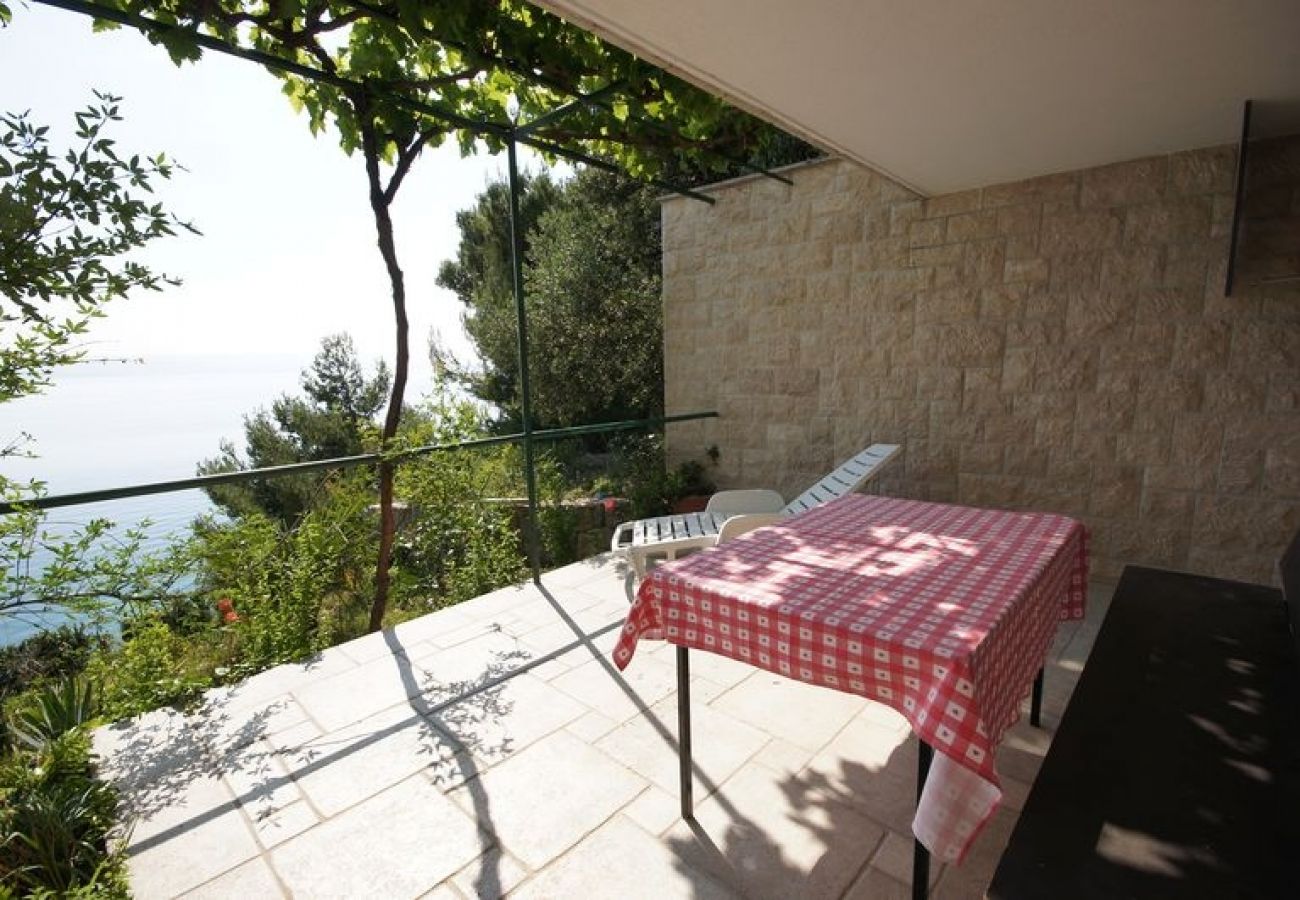 Appartement à Brela - Appartement dans Brela avec vue mer, Balcon, Climatisation, WIFI (75-1)