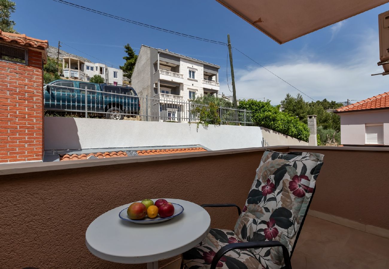 Chambres d'hôtes à Duce - Chambre dans Duće avec Balcon, Climatisation, WIFI (79-5)