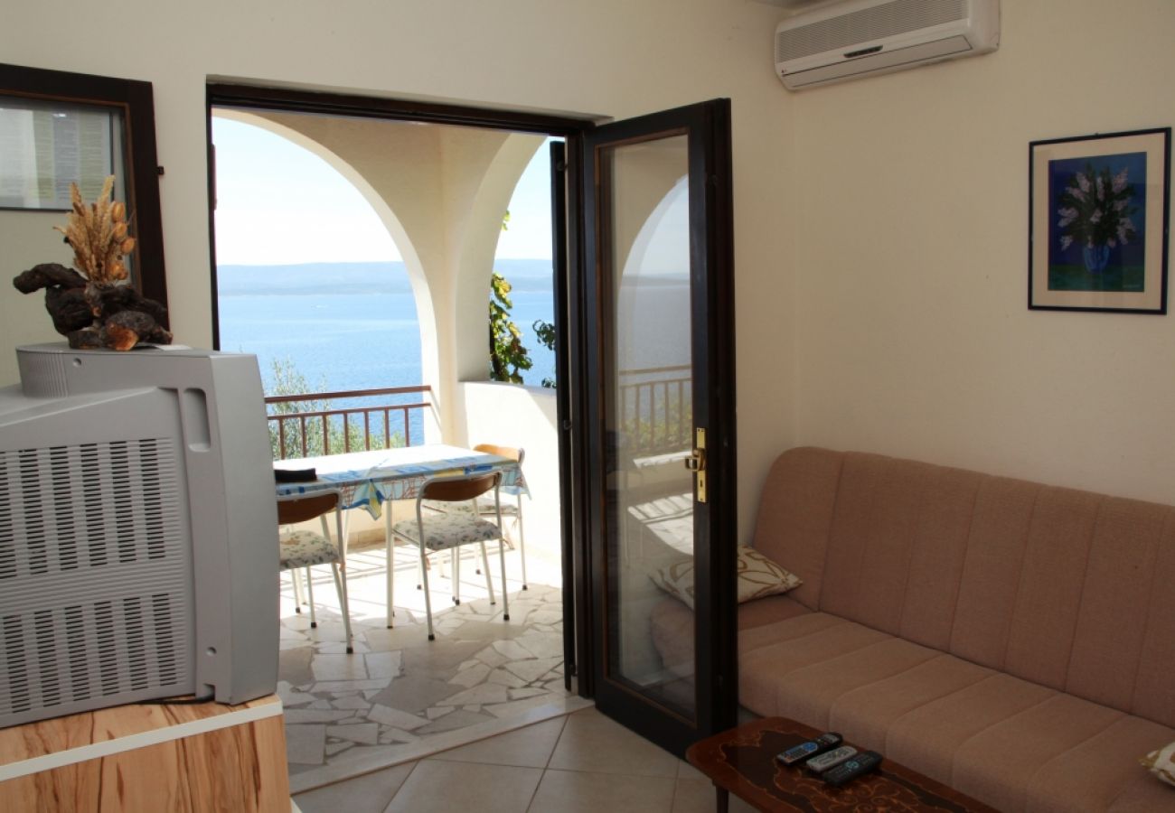 Appartement à Pisak - Appartement dans Pisak avec vue mer, terrasse, Climatisation, WIFI (77-2)