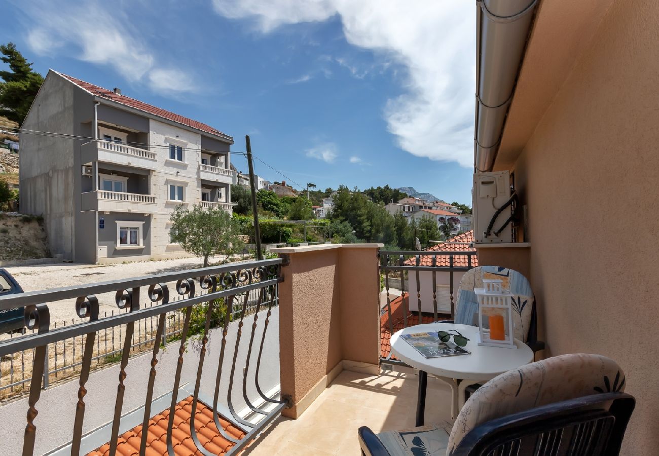 Chambres d'hôtes à Duce - Chambre dans Duće avec Balcon, Climatisation, WIFI (79-10)