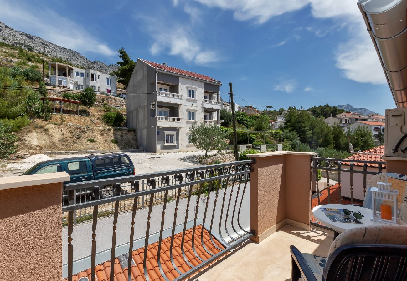 Chambres d'hôtes à Duce - Chambre dans Duće avec Balcon, Climatisation, WIFI (79-10)