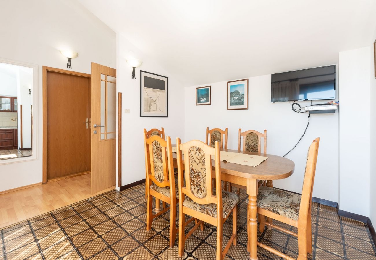 Appartement à Rovinj - Appartement dans Rovinj avec vue mer, terrasse, Climatisation, WIFI (96-5)