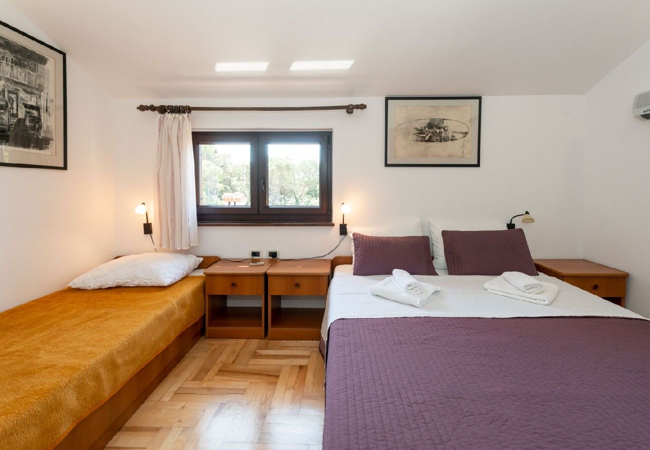 Appartement à Rovinj - Appartement dans Rovinj avec vue mer, terrasse, Climatisation, WIFI (96-5)