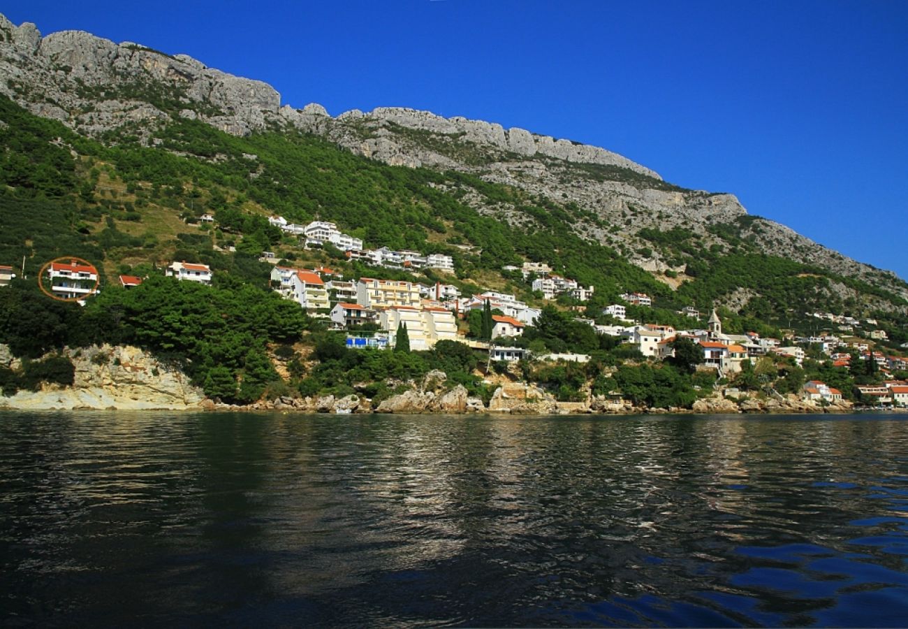 Appartement à Pisak - Appartement dans Pisak avec vue mer, terrasse, Climatisation, WIFI (102-1)