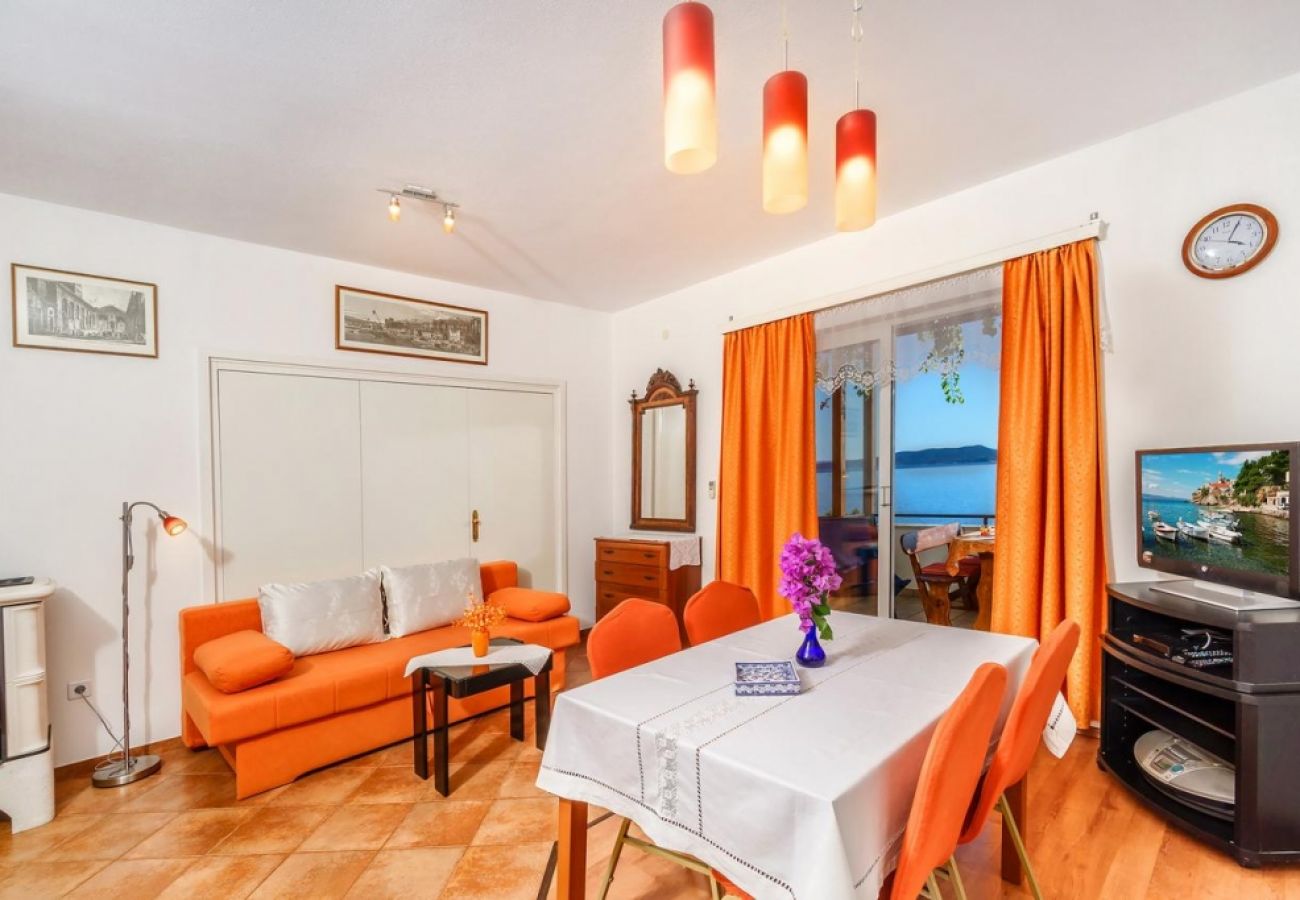 Appartement à Pisak - Appartement dans Pisak avec vue mer, terrasse, Climatisation, WIFI (102-4)