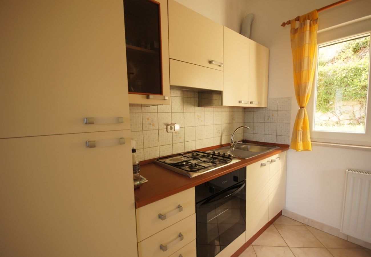 Appartement à Orebic - Ferienwohnung in Orebić mit Meerblick, Terrasse, Klimaanlage, W-LAN (114-1)