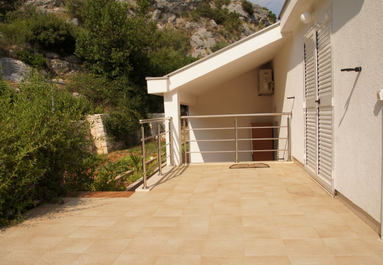 Appartement à Orebic - Ferienwohnung in Orebić mit Meerblick, Terrasse, Klimaanlage, W-LAN (114-2)