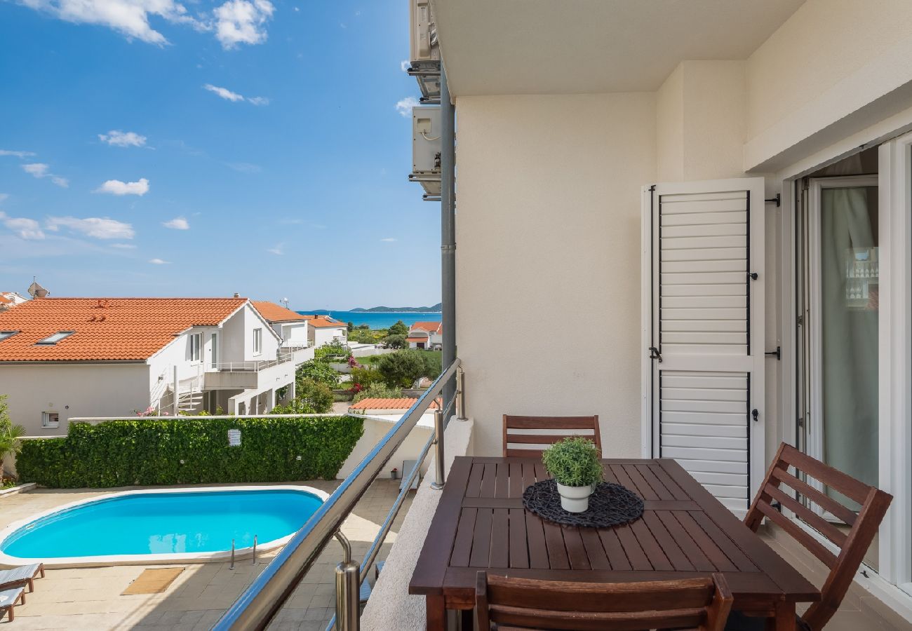 Appartement à Vodice - Appartement dans Vodice avec vue mer, Balcon, Climatisation, WIFI (94-6)