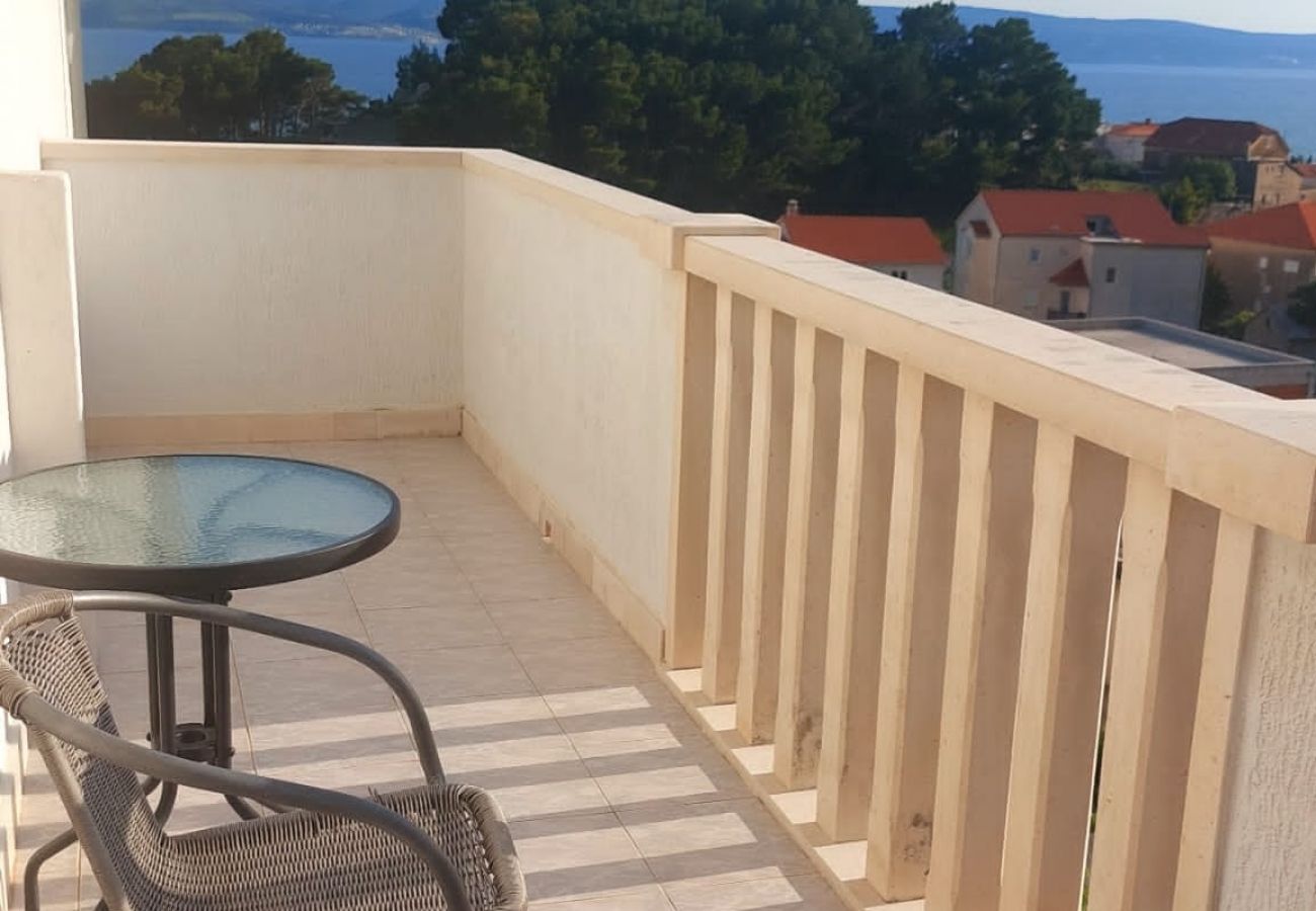 Studio à Duce - Appartement Studio dans Duće avec vue mer, Balcon, Climatisation, WIFI (122-9)