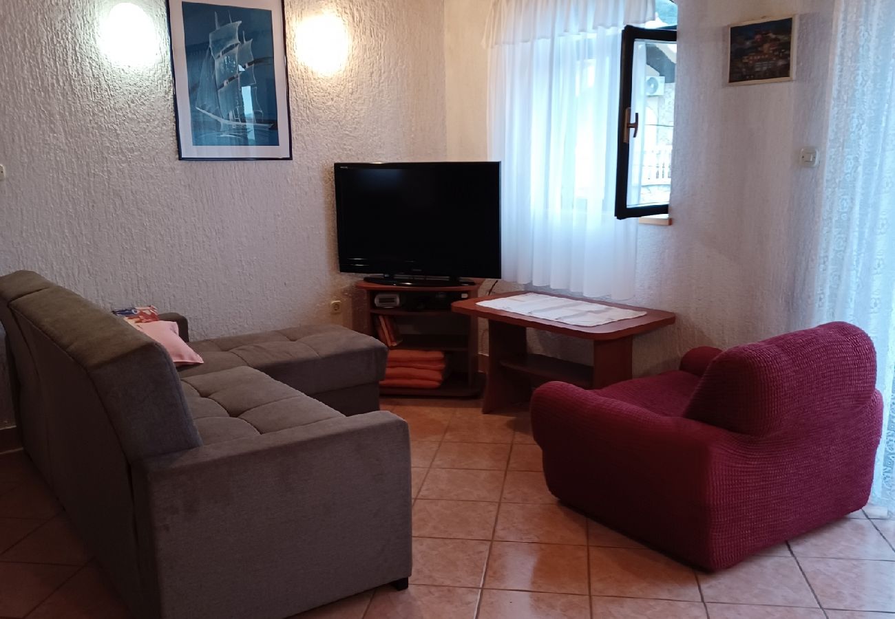 Appartement à Murter - Appartement dans Murter avec vue mer, terrasse, Climatisation, WIFI (125-2)