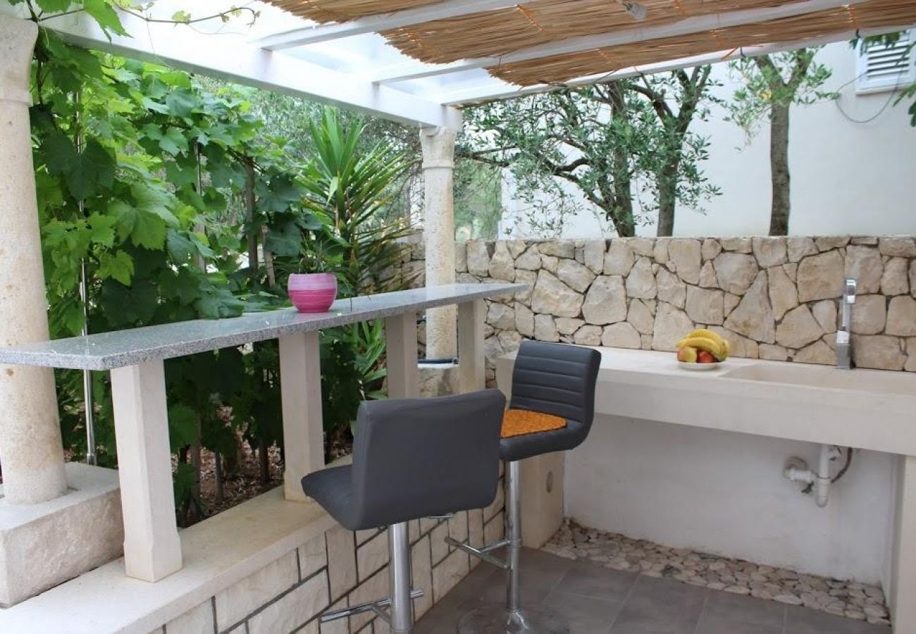 Appartement à Lumbarda - Appartement dans Lumbarda avec vue mer, terrasse, Climatisation, WIFI (128-1)