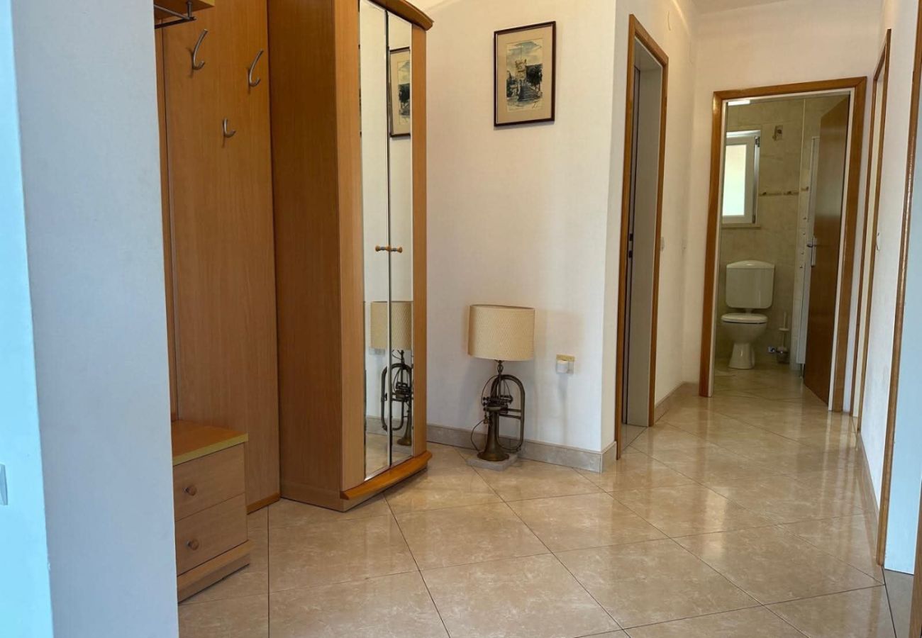 Appartement à Lumbarda - Appartement dans Lumbarda avec vue mer, terrasse, Climatisation, WIFI (128-1)