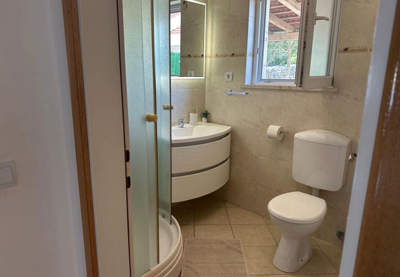 Appartement à Lumbarda - Appartement dans Lumbarda avec vue mer, terrasse, Climatisation, WIFI (128-1)